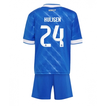 Real Madrid Dean Huijsen #24 Maglia Gara Terza Repliche 2025-26 Bambino Maniche Corte